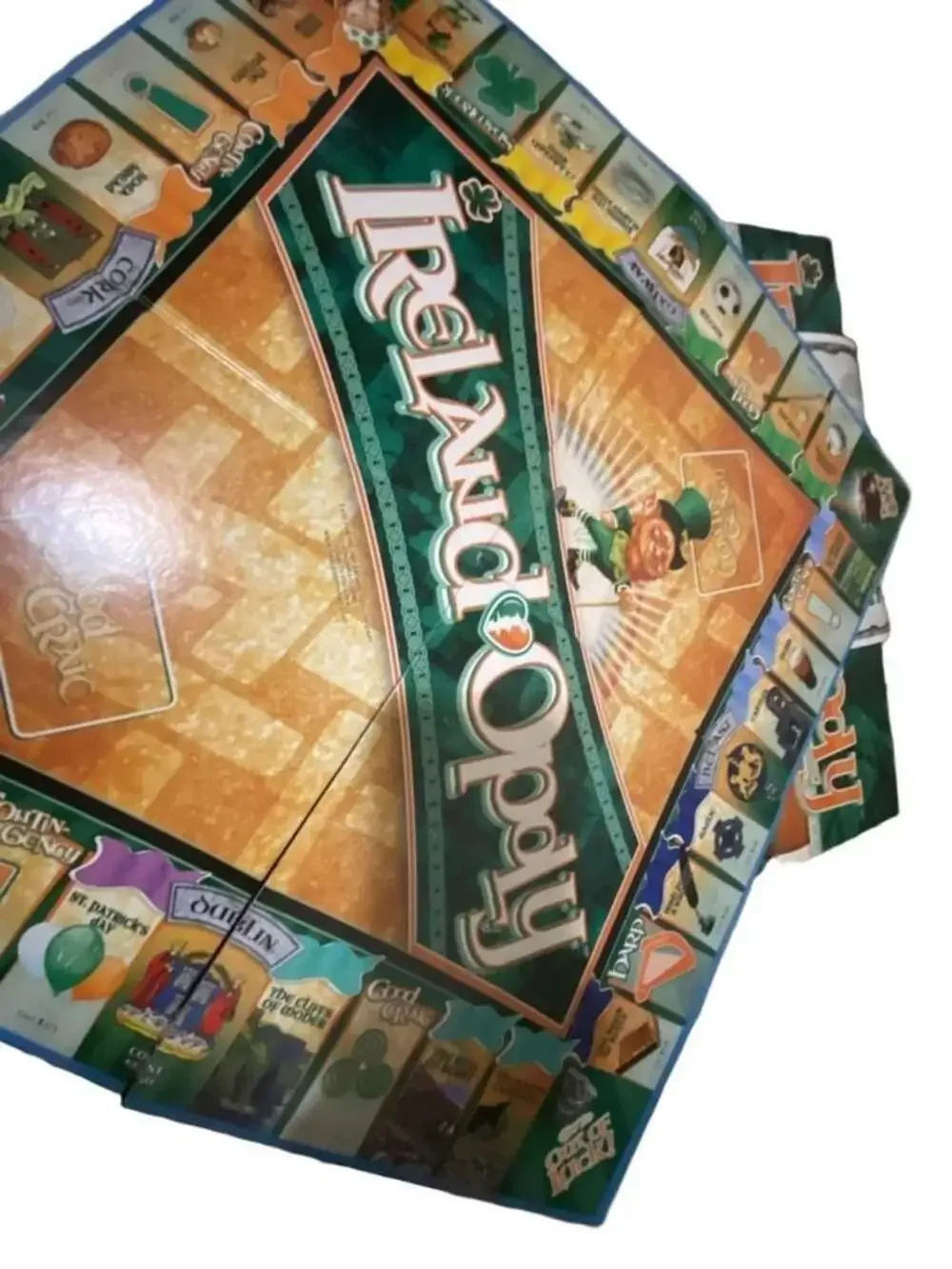 Ireland-Opoly Board Game A Game Celebrating the Emerald Isle Late for the Sky